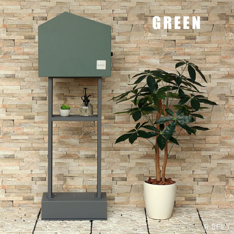 【SS限定｜最大8,000円OFFクーポン】スタンドポスト 鍵付き 郵便受け ポスト 郵便...