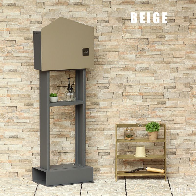 【SS限定｜最大8,000円OFFクーポン】スタンドポスト 鍵付き 郵便受け ポスト 郵便...