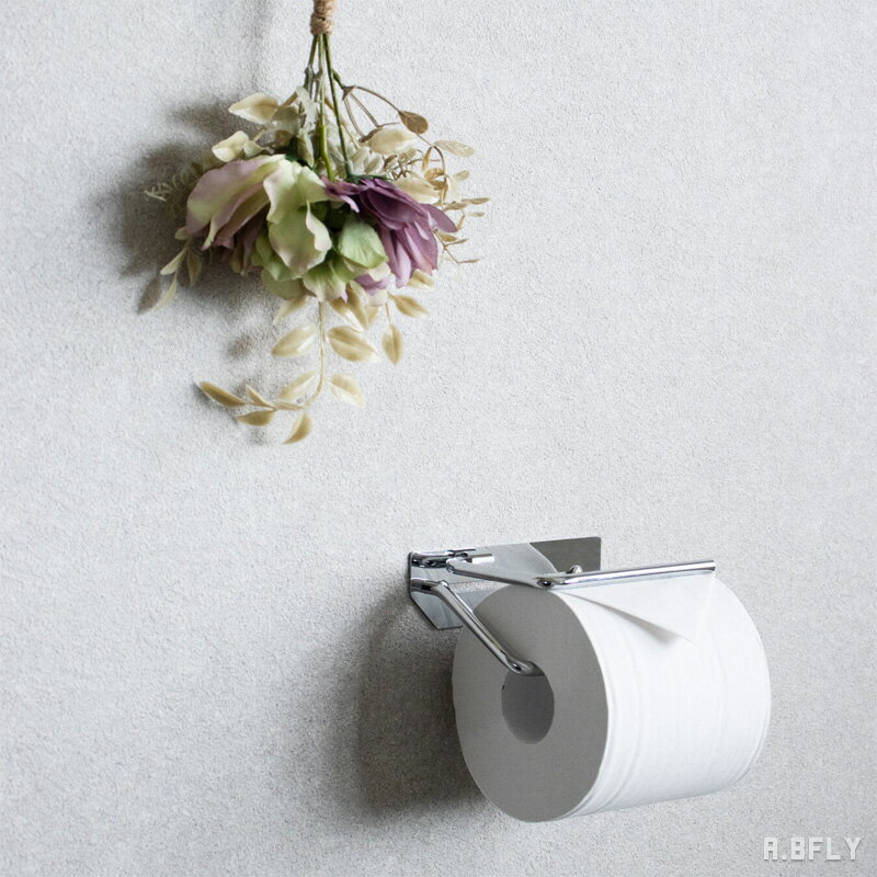 Rakuten - 【SS最大8000円OFF】トイレットペーパーホルダー シルバー 1連 シングル ステンレス SUS304 ホテルライク シンプル モダン おしゃれ 壁付け 錆びにくい メッキ仕上げ トイレ 紙巻器 インテリア 一連