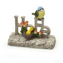 小鳥 鳥 バード サインデコ アニマル 可愛い ポリレジン プラスチック 動物 置物 オブジェ メルヘン 童話 カントリーテイスト シャビーテイスト 玄関 リビング エクステリア アンティーク調 レトロ ヴィンテージ 装飾 雑貨