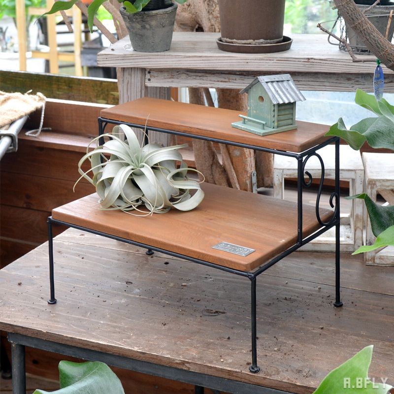 【MAX6,000円クーポン配布中】プランタースタンド 園芸ラック ミニラック ミニテーブル ステップ シャ..