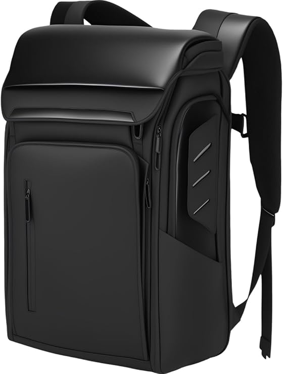 [ABIBA] リュック 弁当入れ メンズ ビジネスリュック リュックサック スクエア 大容量 PC 通学 通勤 出張 高校生 黒 デザインチェンジ可能...