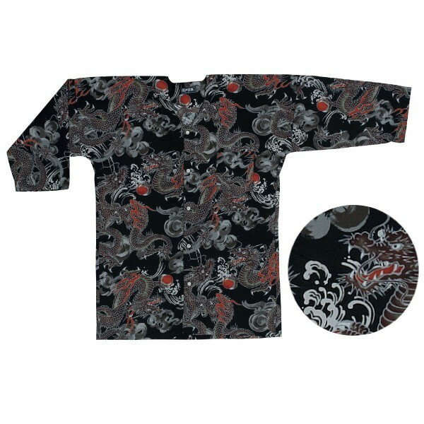 鯉口シャツ　和柄　祭　祭り衣裳　鯉印　8390