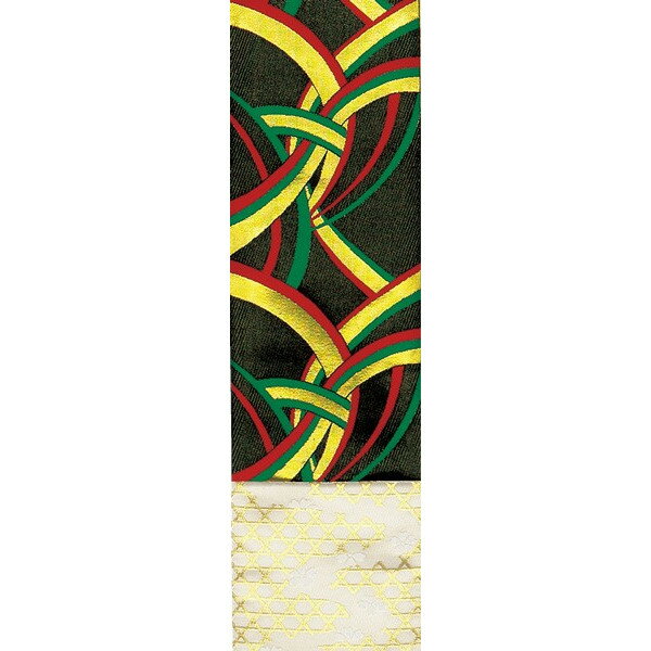 帯 踊り衣裳 織り両面四寸帯 舞踊 気印 9307