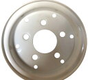 【送料無料】シザースリフト用ホイール2.50-8(白)ブレーキ無フロント用 1本