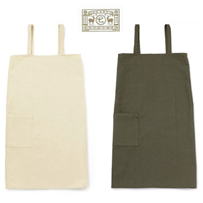 メール便で送料無料【中川政七商店】日本製　かぶりエプロン　男女兼用　フリーサイズ　綿　麻 【RCP】02P01Oct16