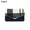 メール便で送料無料【Uno's】(ウノーズ)日本製 BENKEIクラッチバッグS 綿 コットン 布 レディース メンズ 京都製 株式会社宇野商店 uno's(4)