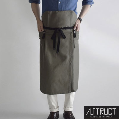 楽天Abiding【送料無料】【ASTRUCT】日本製　HASHIRA apron（ハシラエプロン）メンズ　レディース　綿　ハンドメイド　2017グッドデザイン賞受賞　バーベキュー　ガーデニング　DIYアウトドア クリスマス　　バレンタイン　誕生日　プレゼント　ギフト