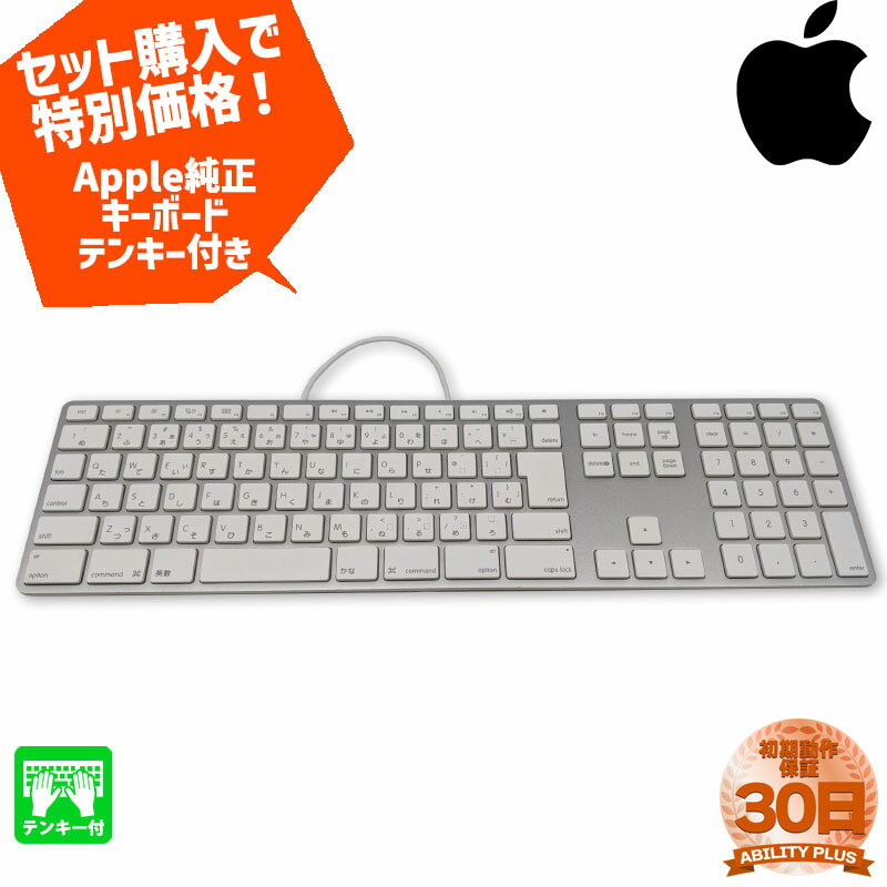 Apple Keyboard A1243 有線キーボード(テ