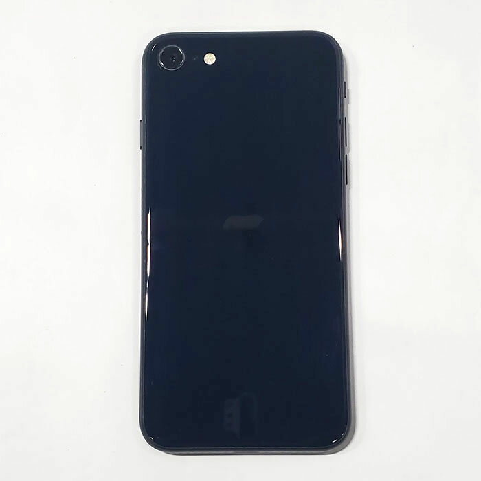 APPLE iPhoneSE（第3世代）2022年モデル A2782 MMYC3J/A ミッドナイト（濃紺） SIMフリー SIMロック解除済み 64GB IPS4.7型Retina液晶 おサイフケータイ ApplePay FeliCa IPX7防水 指紋認証 長期保証 中古 0827-S