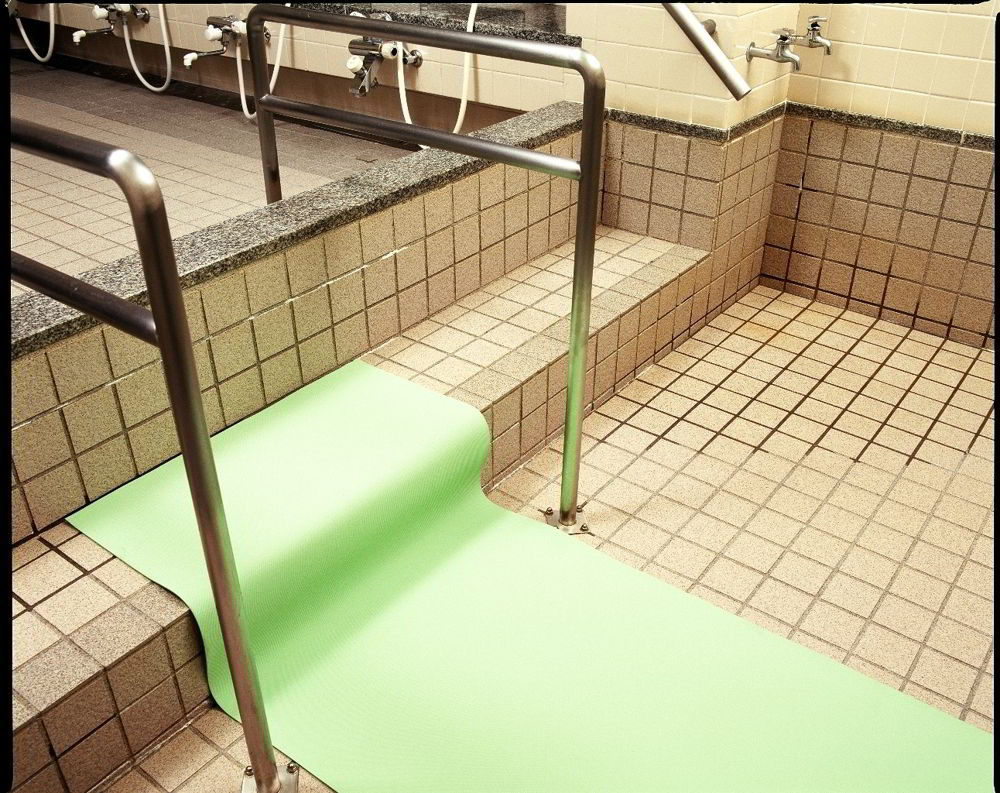 浴室用滑り止めマット　オーバルリンク　ロングタイプL2（2m）【バスマット／お風呂用】 2