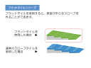 ブロックビルド　フラットコーナータイル12.5（グレイ）【組立て式段差解消スロープ】 2