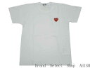 ★レディースサイズ★PLAY COMME des GARCONS(プレイ コムデギャルソン) 『レッド・ハートワッペン・Tシャツ』