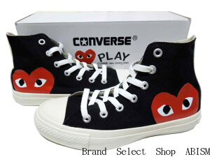 PLAY COMME des GARCONS(プレイ コムデギャルソン) × CONVERSE(コンバース)ALL STAR HI/PCDG (オールスター)【スニーカー】【シューズ】【ブラック】【新品】【AZ-K113】