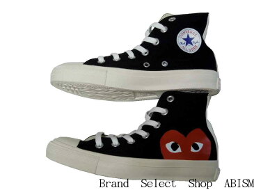 PLAY COMME des GARCONS(プレイ コムデギャルソン) × CONVERSE(コンバース)ALL STAR HI/PCDG (オールスター)【スニーカー】【シューズ】【ブラック】【新品】