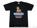 A BATHING APE(エイプ)xLIL YACHTY（リル・ヨッティー）BABY MILO X LIL YACHTY TEE #2【Tシャツ】【ブラック】【新品】【MEN'S】BAPE(ベイプ)