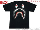 A BATHING APE(エイプ)WGM SHARK TEE【Tシャツ】【ブラック】【新品】【バックプリント】【MEN 039 S】【BAPE/ベイプ】