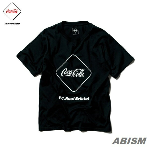 F.C.Real Bristol(エフシーレアルブリストル)F.C.R.B.(エフシーアールビー)x COCA-COLA(コカ・コーラ)COCA-COLA EMBLEM TEE【Tシャツ】【ブラック】【Men's】【新品】SOPHNET. (ソフネット)(FCRB)