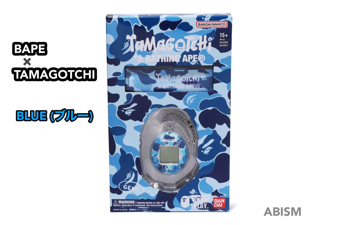 A BATHING APEiGCvjxTAMAGOTCHIi܂jBAPE X TAMAGOTCHI ABC CAMO ORIGINAL TAMAGOTCHIyBLUE/u[zyVizy BAPEixCvj z