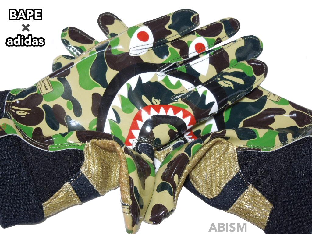 A BATHING APE(エイプ)BAPE ABC CAMO GLOVE【グローブ】【グリーンCAMO】【新品】【2019SS】【MENS】BAPE/ベイプ