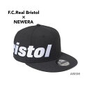 F.C.Real Bristol(エフシーレアルブリストル)F.C.R.B.(エフシーアールビー)NEW ERA 9FIFTY SNAP BACK CAP【ニューエラキャップ】【ブラック×ホワイト】【新品】SOPHNET. (ソフネット)(FCRB)