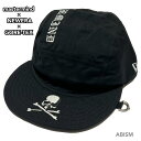 mastermind JAPAN(マスターマインドジャパン)x NEW ERA(ニューエラ)x GORE-TEX(ゴアテックス)コラボレーション キャップ【CAP/帽子】【ブラック】【新品】