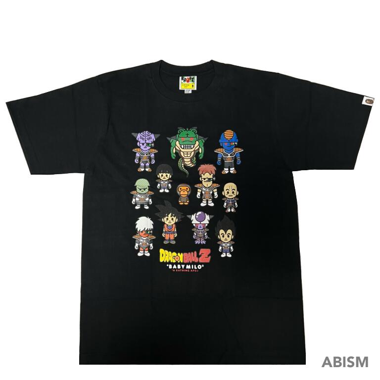 A BATHING APE(エイプ)xDRAGONBALL Z(ドラゴンボール)BAPE X DRAGON BALL Z TEE #7【Tシャツ】【ブラック】【日本製】【新品】【MEN'S】BAPE(ベイプ)