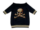 新宿伊勢丹限定販売品!!2013春夏dreaming期mastermind JAPAN(マスターマインドジャパン)アクリルビーズTシャツ!【ブラック×ゴールド】...