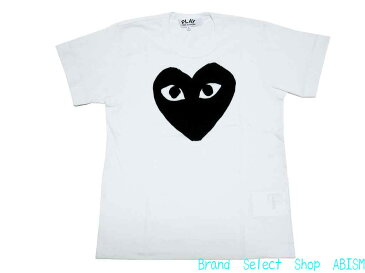 ★レディースサイズ★PLAY COMME des GARCONS(プレイ コムデギャルソン) 『ブラック・ハート・Tシャツ』【LADY'S】【ホワイト】【日本製】【新品】