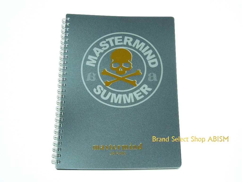 mastermind JAPAN(マスターマインドジャパン)MASTERMIND THE FINAL SUMMER FES.2013限定　NOTE BOOK(ノートブック)【新品】【1冊】