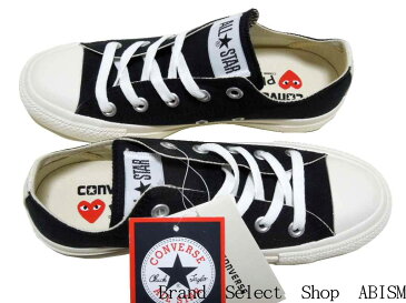 PLAY COMME des GARCONS(プレイ コムデギャルソン) × CONVERSE(コンバース)ALL STAR OX/PCDG (オールスター)【スニーカー】【シューズ】【ブラック】【新品】