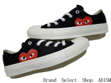 PLAY COMME des GARCONS(プレイ コムデギャルソン) × CONVERSE(コンバース)ALL STAR OX/PCDG (オールスター)【スニーカー】【シューズ】【ブラック】【新品】