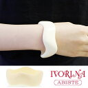 ABISTE GISELe掲載 【IVORINA】 象牙風デザインバングル 4160057 おしゃれ ギフト ブランド アビステ
