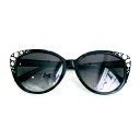【期間限定5%OFF&最大2,000円OFF】ABISTE クリスタルガラス付サングラス/7190004- サングラス ギフト ブランド アビステ