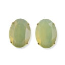 【最大2,000円OFF】ABISTE イタリア製 ウンゲル アクリルビジューピアス/3171106- ブランド アビステ イヤーアクセサリー グリーン ピンク パープル ブルー 大人映え 涼感アクセ