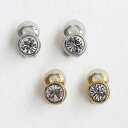 ABISTE プチビジューボタンイヤリング/3240107 ブランド アビステ ギフト イヤーアクセサリー パーティー 船上パーティー クルーズ クルーズパーテ...