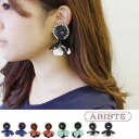 【最大2,000円OFFクーポン配布中】ABISTE アクリルフラワーイヤリング 3181084 ブランド アビステ イヤーアクセサリー