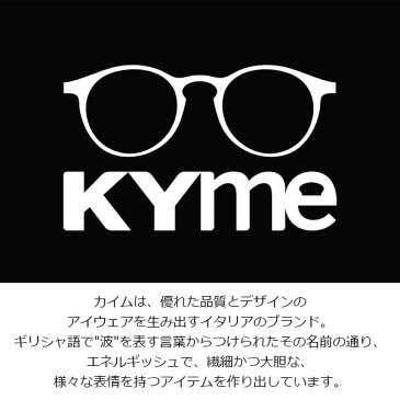 【送料無料】 【KYme】イタリア製マットフレームビジューサングラス/ブラック 7160039 レディース 女性 カイム イタリア ハンドメイド ウェリントン サングラス 大人 おしゃれ ブランド ギフト プレゼント 紫外線 対策 UVケア UVカット