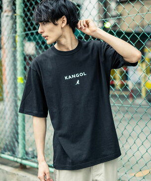 KANGOL カンゴール Tシャツ メンズ レディース USAコットン 米綿 半袖 プリント ロゴ ボックス スクエア カジュアル シンプル お揃い ペア 別注 限定 コラボ クルーネック ビッグシルエット ルーズ ゆうパケット 送料無料 9488