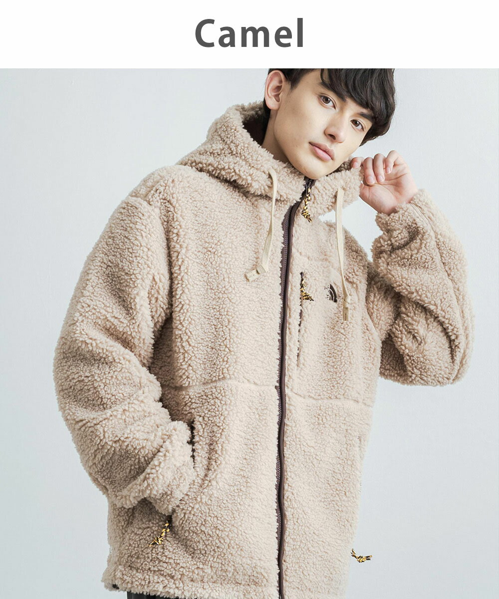 THE NORTH FACE ノースフェイス 韓国 PLAY GREEN FLEECE HOODIE ボアフリースジャケット メンズ レディース パーカー ブルゾン フーディ― フードジャケット アウトドア 防風 防寒 カジュアル ビッグシルエット ギフト ペア お揃い REGEN JEJU リサイクル サステナブル 11350