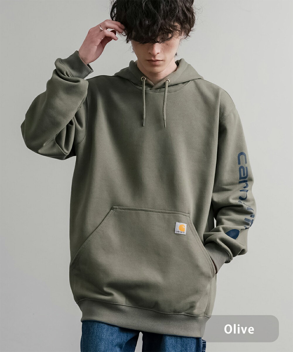 楽天市場】CARHARTT（カラーグリーン）（パーカー｜トップス）：メンズ