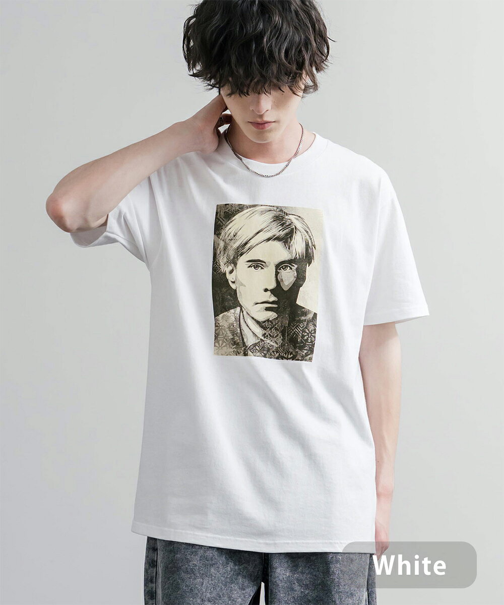 楽天市場】アンディ・ウォーホル Tシャツ（カラーホワイト）（メンズ