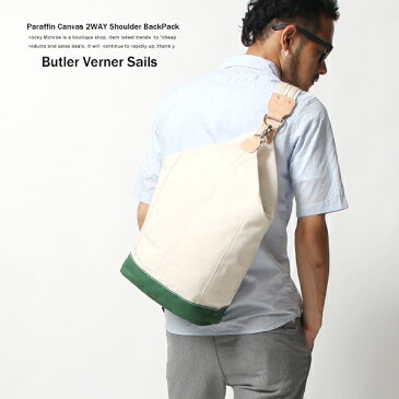 リュック ショルダーバッグ ボンサック サコッシュ キャンバス 日本製 国産 Butler Verner Sails バトラーバーナーセイルズ JA-1767