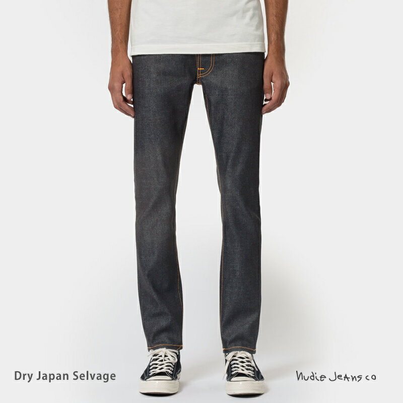 Nudie Jeans ヌーディージーンズ Lean Dean 112019030 リーンディーン 577 Dry Japan Selvage デニムパンツ メンズ セルヴィッジ 日本製生地 カイハラ ジーパン ストレート スリム スキニー 細身 オーガニックコットン ストレッチ 国産生地 伸縮性 赤耳 無償リペア 11470