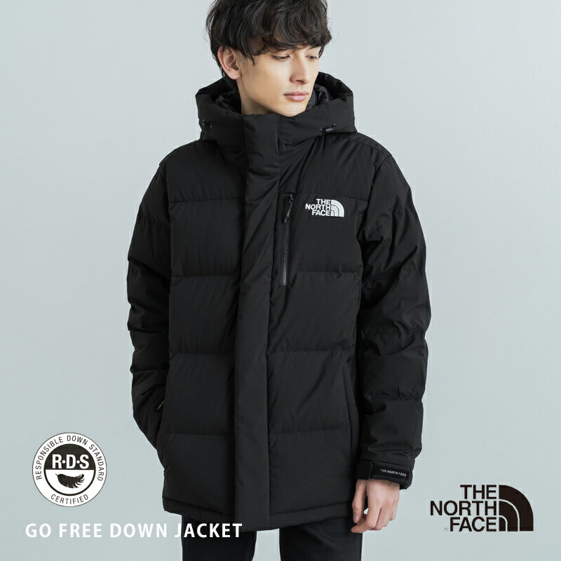 THE NORTH FACE ノースフェイス 韓国 GO FREE DOWN JACKET ダウンジャケット メンズ レディース アウター ミドル ショート ブルゾン ジャンバー ジャンパー DRYVENT 撥水 防水 防寒 軽量 カジュアル アウトドア 登山 ユニセックス ダウンコート 11496