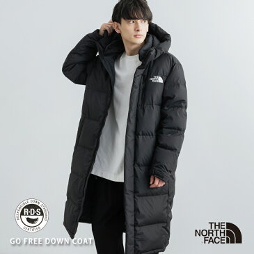 THE NORTH FACE ノースフェイス 韓国 GO FREE DOWN JACKET ダウンコート ロング ダウンジャケット メンズ レディース アウター ジャンバー ジャンパー 防寒 軽量 カジュアル アウトドア 登山 RDSグースダウン ユニセックス 11532