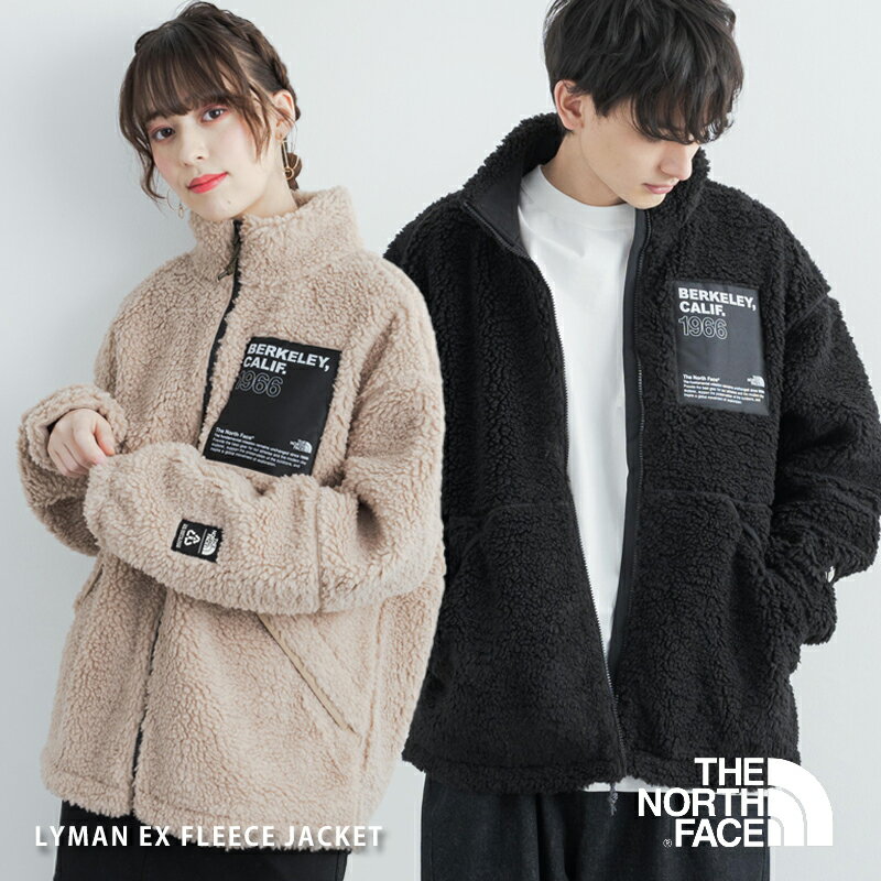 THE NORTH FACE ノースフェイス 韓国 WHITE LABEL ホワイトレーベル LYMAN EX FLEECE JACKET メンズ レディース ボアジャケット フリース ブルゾン オーバーサイズ ビッグシルエット ルーズ ゆったり 防風 防寒 アウトドア カジュアル もこもこ あったか ユニセックス 11558