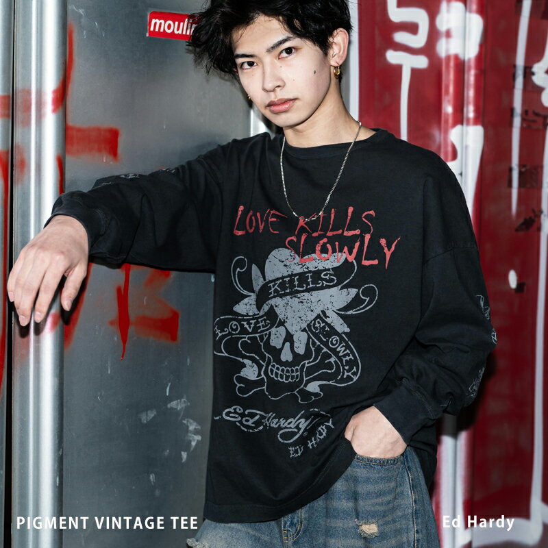 楽天市場】エドハーディー(柄プリント)(Tシャツ・カットソー 楽天市場】エドハーディー(柄プリント)(Tシャツ・カットソー