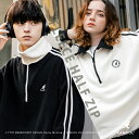 【SALE⇒50%OFF】KANGOL カンゴール 別注 フリース ハーフジップ メンズ レディース プルオーバー トラックジャケット オーバーサイズ ビッグシ...