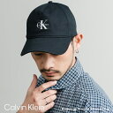 Calvin Klein カルバンクライン Monologo Printed Baseball Cap ベースボールキャップ ローキャップ メンズ レディース ...